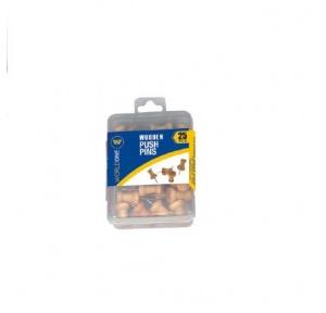 Worldone WPS080W Push Pin Pack of 25