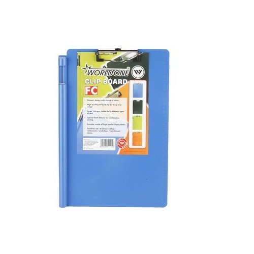 Worldone A4 Clip Board (plastic) RF019