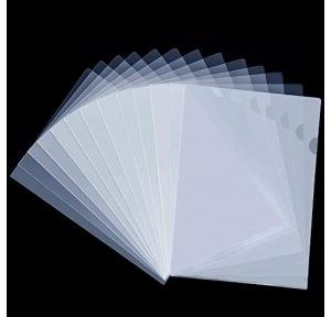 Worldone Clear Folder Premium A4, White LF001