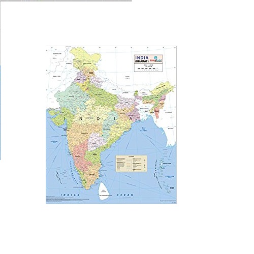 Oddy India Political Map, MAP-04
