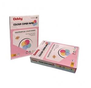 Oddy UnCoated Dyed Color Papers Pack Of 100 Sheet, FL80A3100