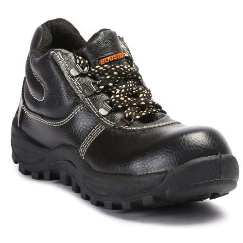 Prima PSF-27 Booster Black Composite Toe Safety Shoes, Size: 6