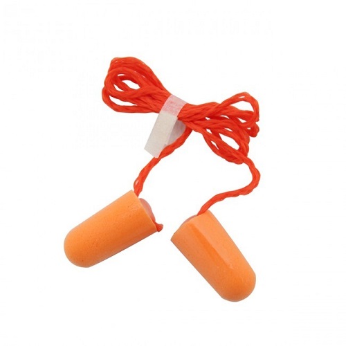 3M 1110 Corded Foam Ear Plug, 29 dB