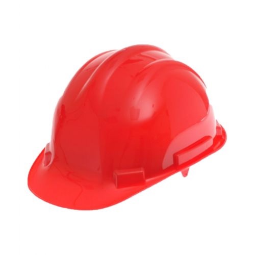 Prima PSH-03 Red Ratchet Safety Helmet