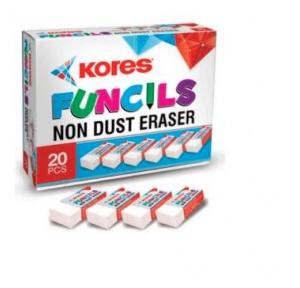 Kores Funcil Eraser Box (Pack of 5 Pcs)