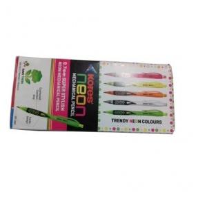 Kores Neon Mechanical Pencil Lead of 0.7 Five Body Colour
