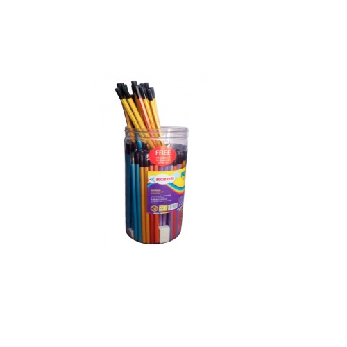 Kores Funcil Pencil Pack of 10 Pcs