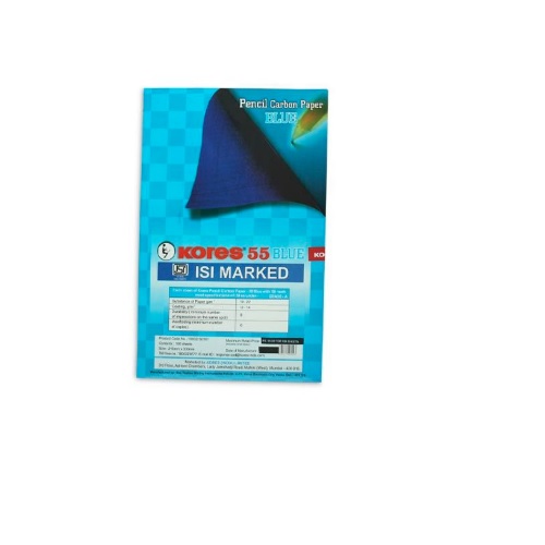 Kores Pencil Carbon - 55 Blue with ISI Mark (Pack of 100)