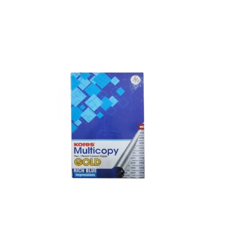 Kores Pen/Pencil Multicopy Blue F'Cap (Pack of 100 Sheets)