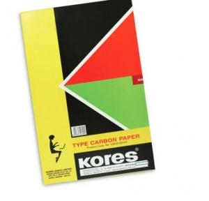 Kores Typewriter Carbon Paper (Pack of 100 Sheets)