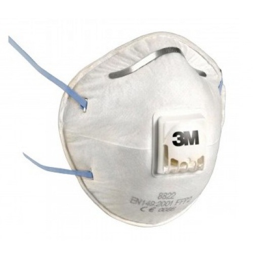 3M 8822 P2 Valved Disposable Respirator