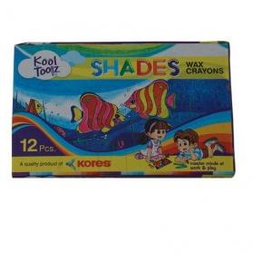 Kores Kool Toolz Wax Crayons Shades 12