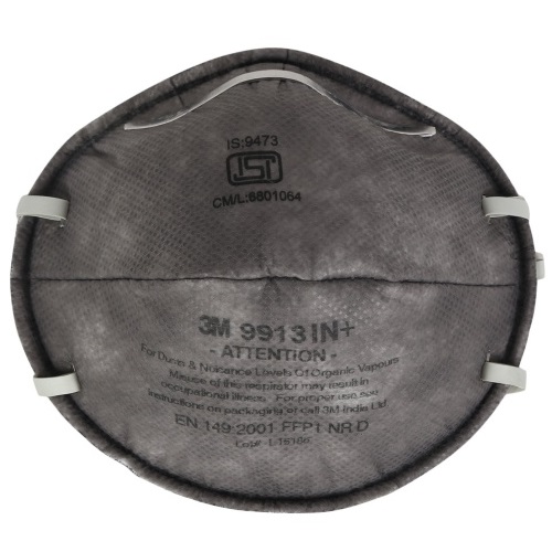 3M 9913IN  Dust/Mist/Organic Vapor Respirator  