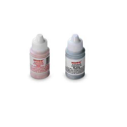 Kores Numbering Ink Red 25 ml
