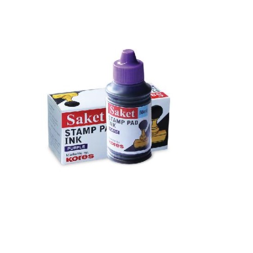 Kores Saket Stamp Pad Ink In 25 ml Bottle