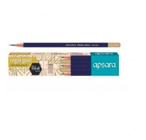 Apsara Regal Gold ED Pencil (Pack of 10)