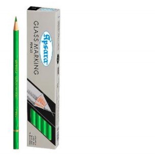 Apsara Glass Marking Pencil Green (Pack of 10)