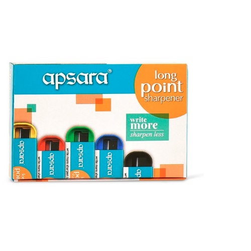 Apsara Long Point Sharpener (Pack of 20 Pcs)