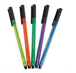 Nataraj Glow Ball Pen-Blue  Pack of 5 Pcs
