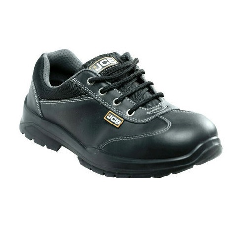 JCB Supermax Single Density Steel Toe Leather Safety Shoes, Size: 12