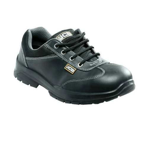 JCB Supermax Single Density Steel Toe Leather Safety Shoes, Size: 11