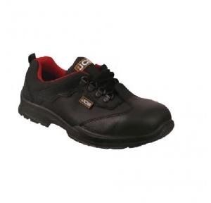 JCB Power Single Density Steel Toe Leather Safety Shoes, Size: 6