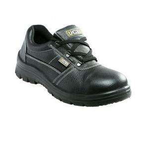 JCB Digger Double Density Steel Toe Black Safety Shoes, Size: 8