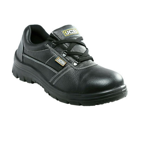 JCB Digger Double Density Steel Toe Black Safety Shoes, Size: 8