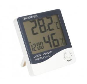 Mextech Thermo Hygrometer Clock TM-1 with Calibration Certificate