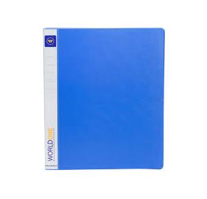 Worldone Ring Binder File RB400 2D Ring 25mm,Blue A4 Size
