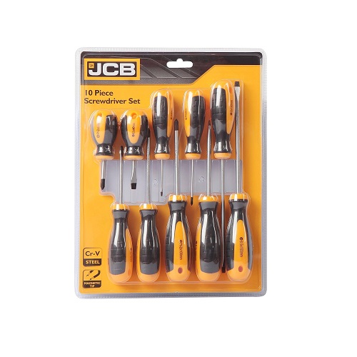 JCB Screwdriver Sets Of 10 Piece, 22025749