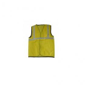 Safari Reflective Safety Jacket 1 Inch Cloth, Yellow, 60 GSM