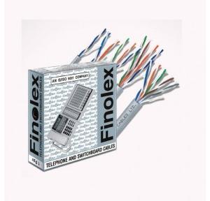 Finolex 0.5 mm 10 Pair PVC Unarmoured Telephone Cable, 90 Mtr