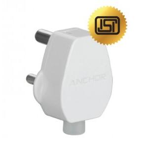 Anchor Smart Super Plug Top 6A 3 Pin White 39571