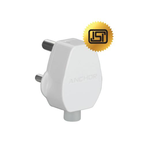Anchor Smart Super Plug Top 6A 3 Pin White 39571