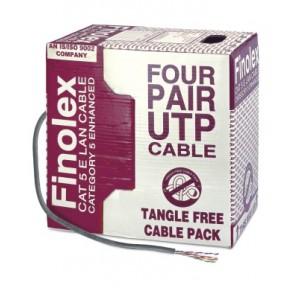 Finolex UTP 4 Pair Cat 5 Enhanced LAN Cable, 305 Mtr