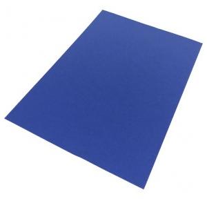 PVC Binding Sheet Blue A4 100 Micron Pack of 100