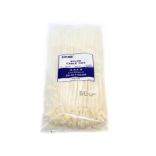 CHS Nylon Cable Tie, 300 mm (Pack of 100 Pcs)