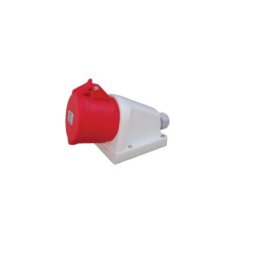 C&S Red Industrial Socket, 32 A, 5 Pin, CS62420