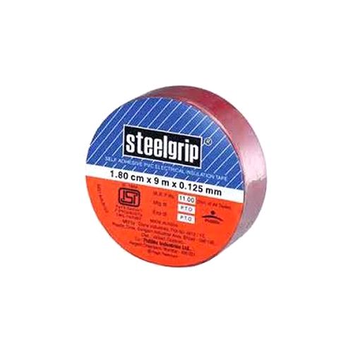 Steelgrip Self Adhesive PVC Electrical Insulation Tape Red 1.8cm x 6.5m x 0.125mm