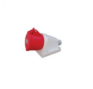 C&S Red Industrial Socket, 16 A, 5 Pin, CS62409