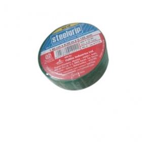 Steelgrip Self Adhesive PVC Electrical Insulation Tape Green 1.7cm x 6.5m x 0.125mm
