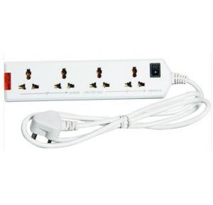 Havells 6A Four Way Extension Board (White) 1.5 Mtr
