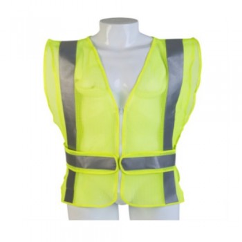 Safety Jackets Polyester Type Heavy 120 GSM, PVC Reflective Tape Orange ...