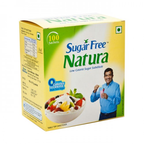Sugar Free Natura Sachet 0.75gm (Box of 100 Pcs)