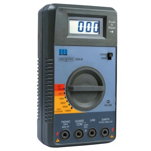 Motwane Low Voltage Insulation Tester, D2KM