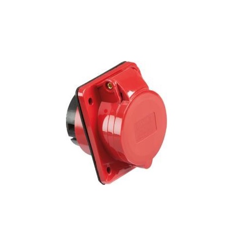 C&S Red Industrial Socket, 32 A, 5 Pin, CS62221