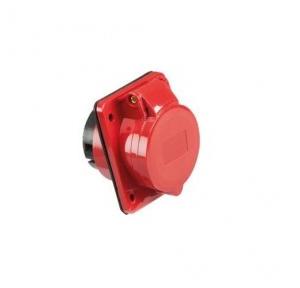 C&S Red Industrial Socket, 16 A, 5 Pin, CS62210