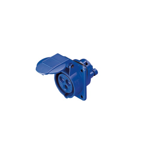C&S Blue Industrial Socket, 16 A, 3 Pin, CS62205