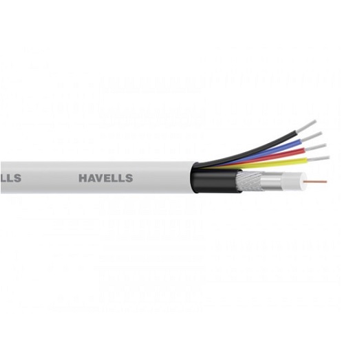 Havells 4+1 Jelly CCTV Camera Cable, 90 mtr